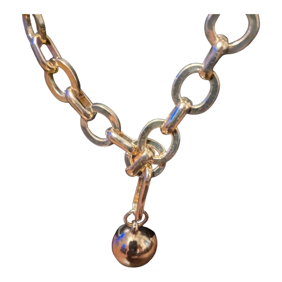 Elegant Gold Chain Choker/Necklace. Time And Tru. New - Picture 6 of 7